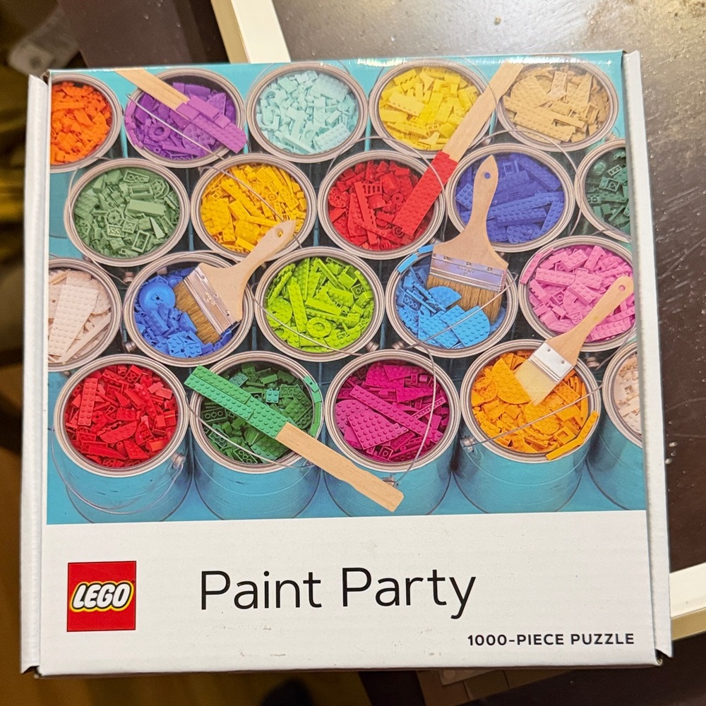 LEGO Paint Party Puzzle - Vibrant 1000-Piece Set